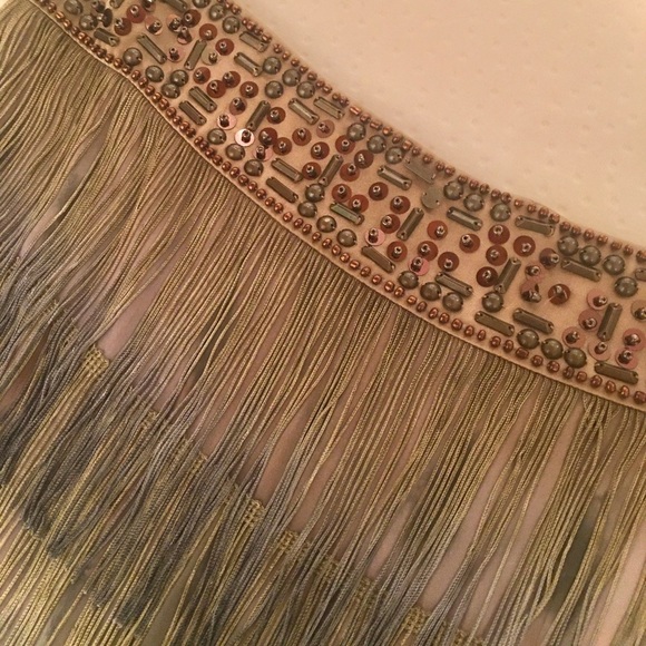 Stylin’ Gorgeous Fringe and Beaded Hale Bob Skirt! - Picture 3 of 4